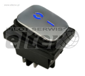 Przeł. kołys. podśw. ON-OFF 16A 250V IP65 Nieb.