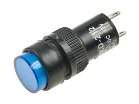 Kontrolka 230V niebieska, neonówka, NXD212