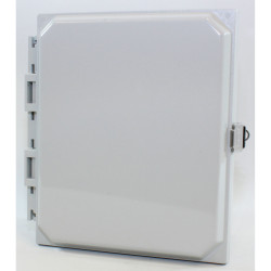 Hammond PCJ1084L IP66 Type 4X Polycarbonate Junction Box Hinged Lid Snap Latch