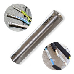 Złączka Kablowa Aluminiowa Tulejka Do Łączenia Przewodów 185 mm² Mufa AL