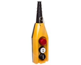 Kaseta sterownicza, 3 przyciski, w tym przycisk awaryjnego stopu 30 mm, dwie prędkości, T0-PV3E30B4