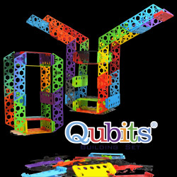 Qubits STEM Construction Kit for Kids - Build &amp; Learn