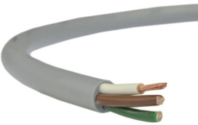 Przewód sterowniczy LIYY 300/300V 3x0,5 szary linka Bitner /100m/