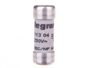 Wkładka bezpiecznikowa cylindryczna 8,5x23mm 4A 250V 011304 /10szt./