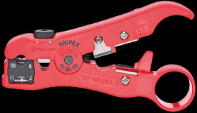 16 60 06 Knipex stripping tool for coaxial cabling