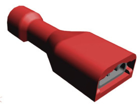 Konektor płaski Żeński 4.75 x 0.51mm długość 0.855cal Izolacja: Izolowane Cyna