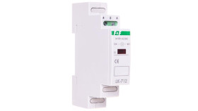 Lampka Modułowa 1-Fazowa Czerwona 5-10V Ac/Dc Lk-712R-5-10V