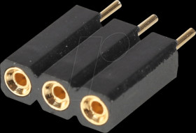 10120932 Precision Pin Header 2,54mm 1x3