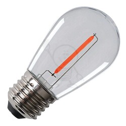 E27 » czerwona 0,9W 230V ST45 Kanlux 0499
