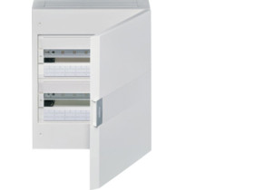 Rozdzielnica natynkowa 36 modułowa 2x18M drzwi pełne IP40 vega VB218PB HAGER