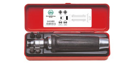 Wiha Wkrętak udarowy w zestawie mieszany 1/2 6-cz. 24636B5 32573