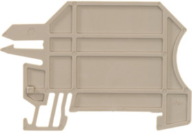 End/Intermediate plate for terminal block, 1050200000
