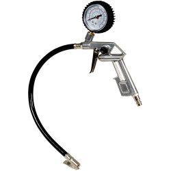 Einhell 4137000 Pneumatic Tyre Inflator 8 bar Large Gauge Drain Valve