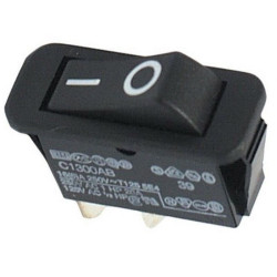 Przełącznik klawisz 230V 16A 2-poz 1-tor 1xNO czarny C1300ABMBB602AW