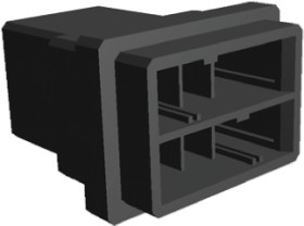 Obudowa złącza 6-pinowe 2-rzędowe raster: 5.08mm TE Connectivity Męski Montaż na kablu Dynamic 3000 Złącze
