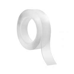 Dwustronna taśma montażowa NANO wielokrotnego użytku REBEL (2 mm x 3 cm x 3 m) transparentna