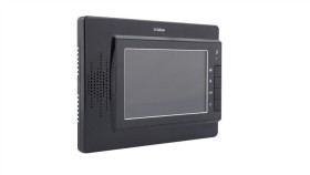 Monitor Głośnomówiący, Kolor Czarny. 7 Cali. Obsługa 2 Stacji Bramowych (Lub...