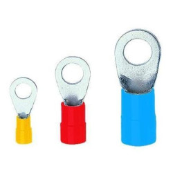 Końcówki kablowe oczkowe izolowane KOI 16/8 E09KO-02010103902