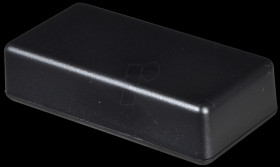 1551KBK Mini ABS housing, 80 x 40 x 20 mm, black