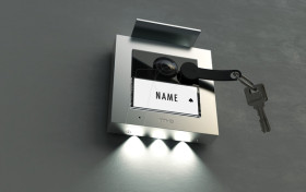 VS-21 S Video doorbell with RFID access control, silver