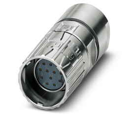 Złącze wielostykowe przemysłowe 12-pinowe M23 Montaż na kablu Gniazdo Phoenix Contact