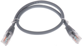 Kabel Ethernet Cat5e długość 0.5m Z zakończeniem RS PRO LSZH średnica 5.5mm