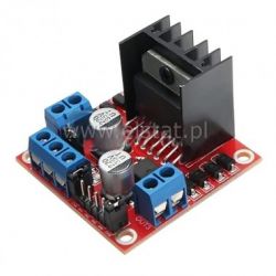 Moduł sterowania silnikiem krokowym, L298N