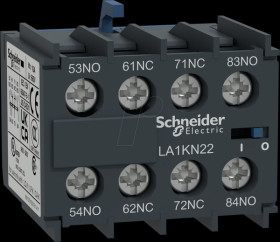 LA1KN22 Auxiliary switch block, TeSys K, 2NC, 2NO