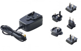 Zasilacz wtyczkowy SUNNY 12V 1A 12W | SYS1561-1212 + wtyczki