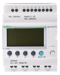 Sterownik programowalny PLC Schneider Electric Zelio Logic 2 8 (cyfrowe) 4 (przekaźnikowe) Cyfrowe Przekaźnik Zelio 2
