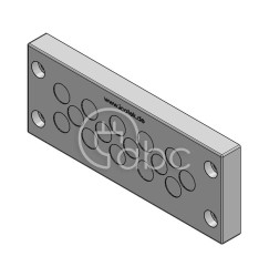 Przepust kablowy niedzielony KEL-DPZ 24, na 15 przewodów, 43720