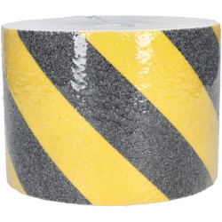 Ultratape Black and Yellow Non-Slip Tape 150mm x 18.3m