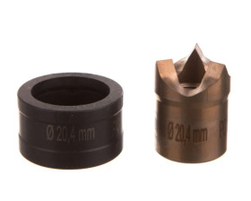 Wykrojnik do blachy stalowej nierdzewnej okrągły fi dziurkownika 25,4mm M25 4055.125