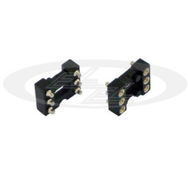 podstawka DIL-6 precyzyjna złocona SMD