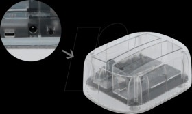 64090 Dockingstation 2x 2.5"/ 3.5" SATA HDD, USB 3.1