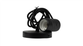 Oprawa Sufitowa Wisząca 2M E27 Czerń Mat