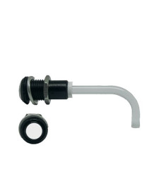 Światłowód do LED, sztywny, kątowy, dł. 76.1mm, Bivar