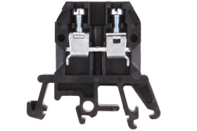 Złączka szynowa 2-przewodowa 4 mm2 czarny ZUG-G4 A11-0103