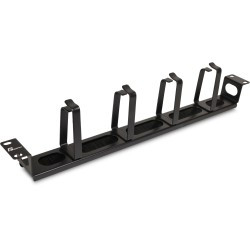 Organizer kabli 1U poziomy metalowy z przepustem szczotkowym OGF-MRB GETFORT