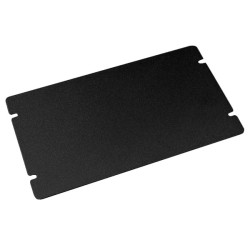 Hammond 1431-8BK3 Chassis Bottom Panel 152x102x1mm Steel Black