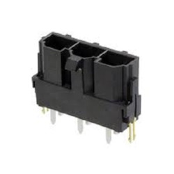Listwa stykowa PCB 3-pinowe 42819 raster: 10 mm Pionowy 1-rzędowe Molex Otwór przelotowy 600 V W osłonie