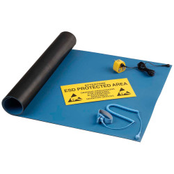 Antistat 069-0012 Workstation Kit Blue Mat