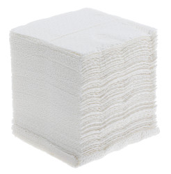 Chusteczki rozmiar 180 x 110mm RS PRO Czyszczenie przemysłowe Na sucho 280-szt. Niestrzępiące się chusteczki Pudełko