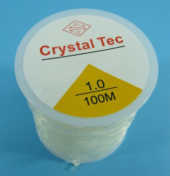 ŻYŁKA DO BRANSOLETEK 1,0 100mb ELAST.GUM