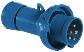 Przemysłowa wtyczka przenośna, prosta, 16A, 3p+N+E, 200...250 V AC, IP 67 PKX16M725