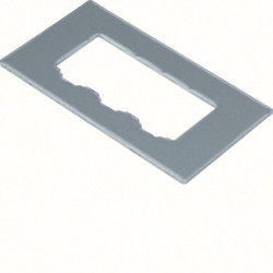 tehalit.GB-EG Płytka montażowa GTVD2/300 3XRJ45 195X149 aluminium GTVDM033