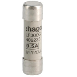 Bezpiecznik 500mA 10 x 38mm 500V Hager