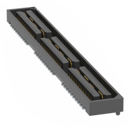 Gniazdo PCB +120 -pinowe 2 -rzędowe raster: 0.55mm Płaszczyzna naziemna pod kątem prostym Kąt Proste Przewlekany