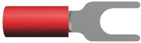 Konektor zaciskowy płaski PLASTI-GRIP Series Izolowane, M4, Czerwony 16AWG 1mm² 22AWG 0.26mm² TE Connectivity