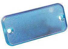 Aperture, PC, (L x W x H) 169.49 x 55.63 x 11.51 mm, blue, for series 1455T, 1455TPLTBU